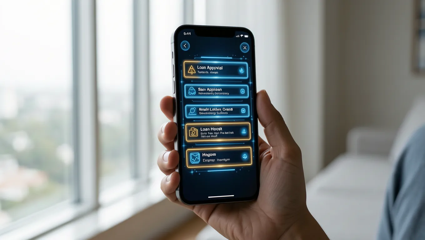 Smartphone showing instant approval personal loans notification in 2026