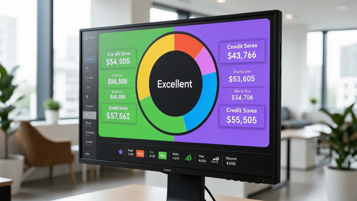 A digital tablet showing personal loan interest rates trends in 2026.
